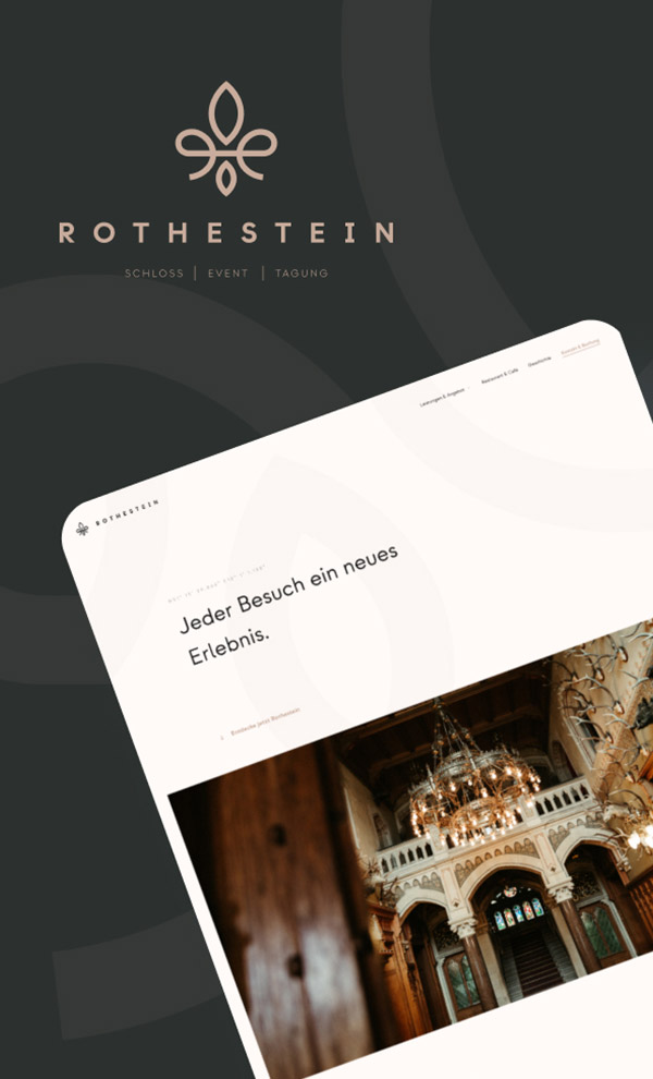 Rothestein Website Mockup